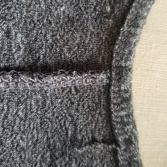 Short Sleeve T-Shirt Skater Dress, Charcoal Gray - Picture 7 of 8